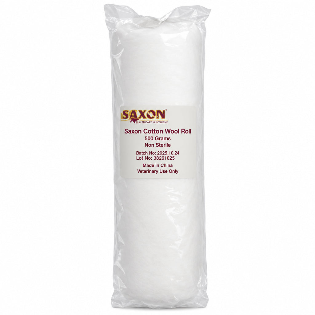 Saxon Cotton Wool Roll 500g