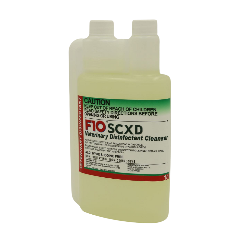 F10SCXD Disinfectant/Cleanser Clear