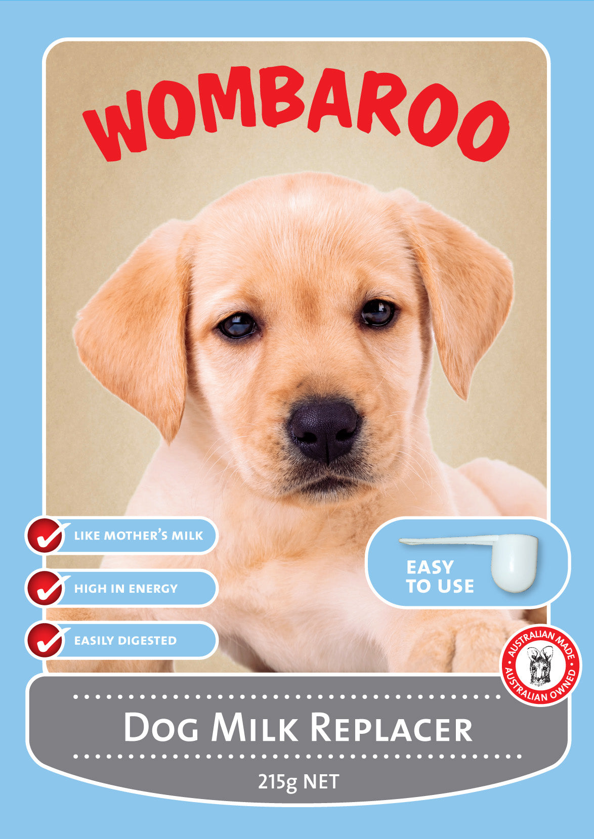 Wombaroo Passwell Dog Milk 1kg