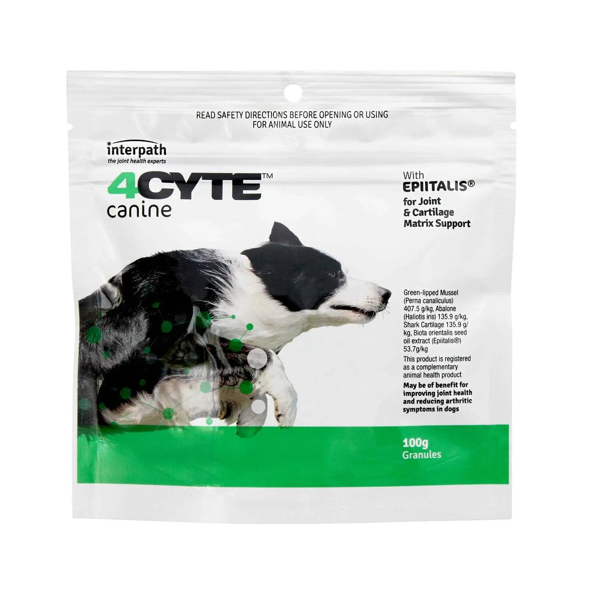 4Cyte Canine Joint Support Granules 100g