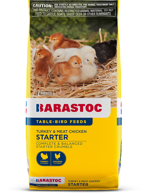 Barastoc Grower Turkey & Meat Chicken Starter 20kg