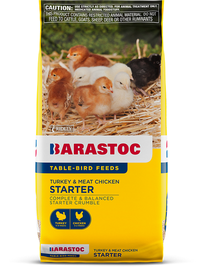 Barastoc Grower Turkey & Meat Chicken Starter 20kg
