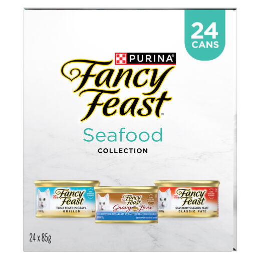 Fancy Feast Grilled Seafood Variety Pk 24x85g