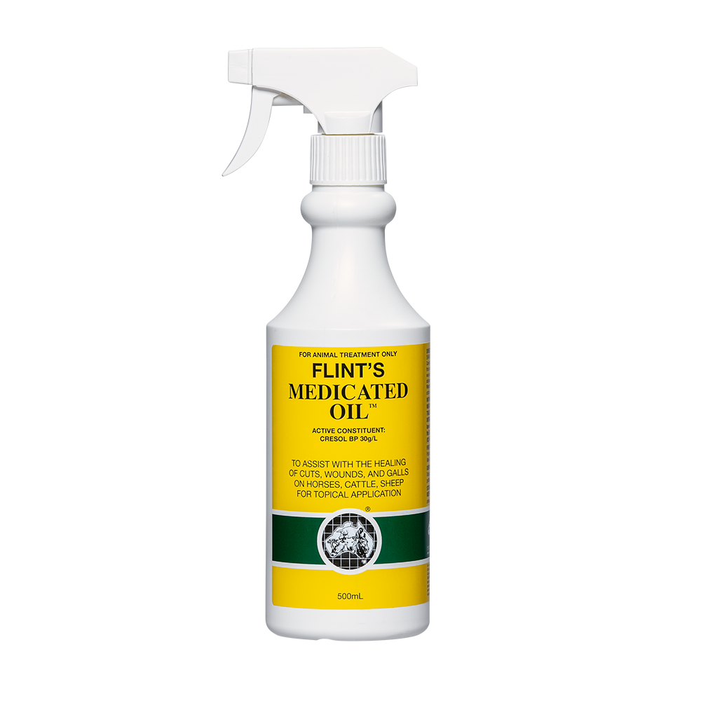 IAH Flints Medicated Oil 500Ml