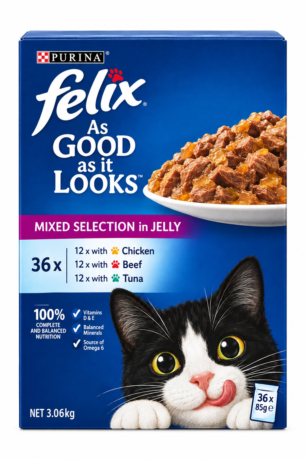 Purina Felix Mix Selection Multipack 36 x 85g