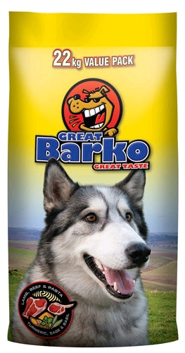 Great Barko Tasty Beef,Lamb & Pasta 22Kg