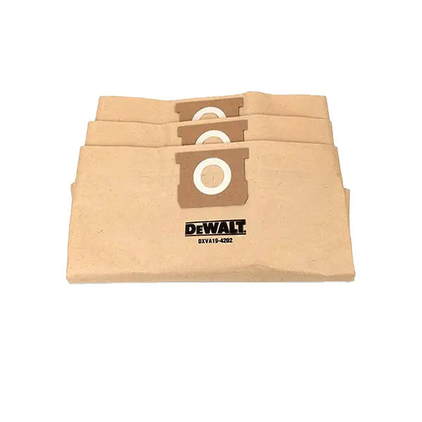 Dewalt VAC Dust Bag 45-60L 3 Pack
