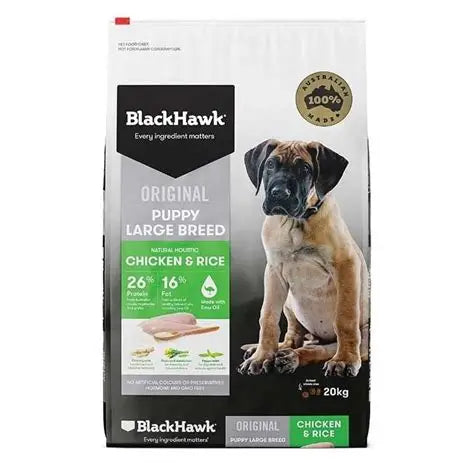 BlackHawk Puppy Large Breed Chicken 20kg