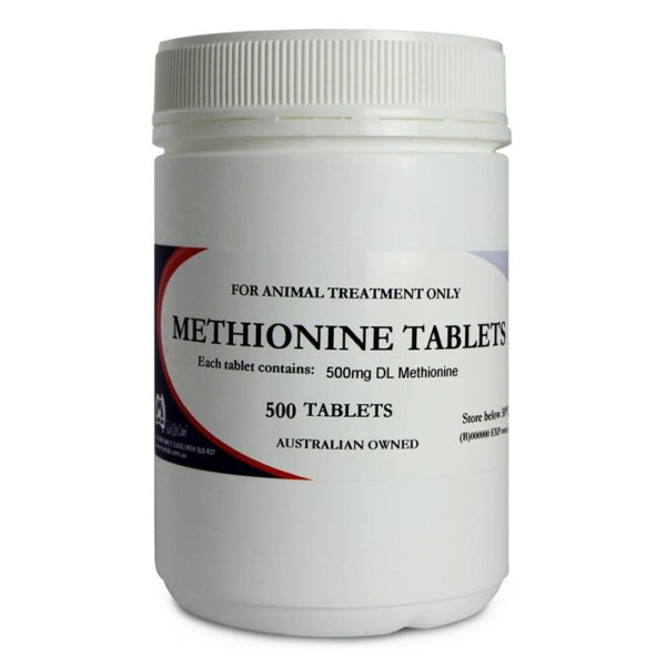 Fido's Methionine Tablets 500 Pack