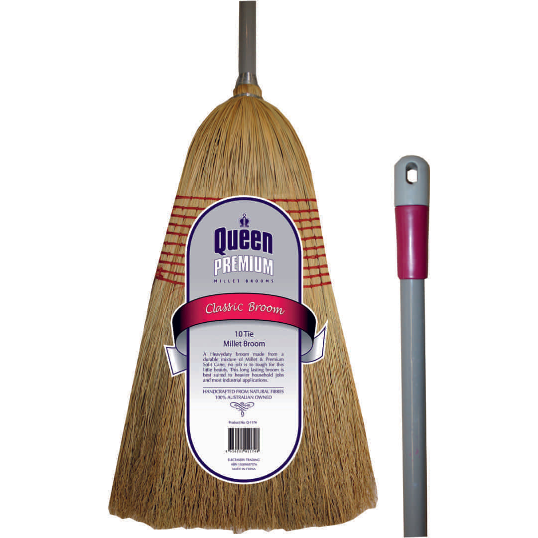 Queen Broom Millet 10 Tie Classic