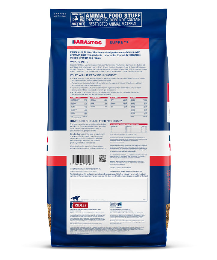 Barastoc Supreme 20kg