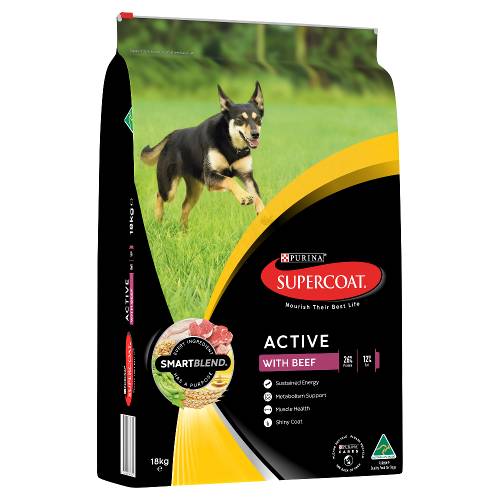 Supercoat Adult Active Dog 18kg