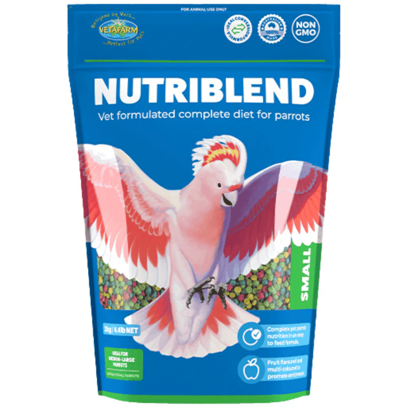 Vetafarm Nutriblend Pellets Small 2kg