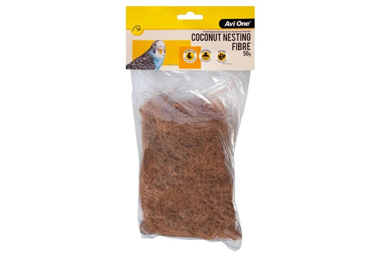 Avi One Bird Coconut Nesting Fibre 50g