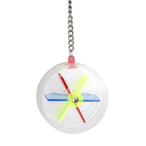 BAINBRIDGE BIRD TOY - FORAGING - HANGING WHEEL 10CM