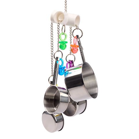 BAINBRIDGE BIRD TOY - INTERACTIVE - POTS & PANS