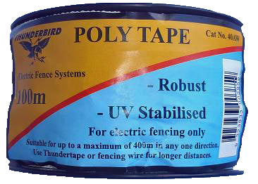Thunderbird 100m White Hot Poly Tape No 40AW