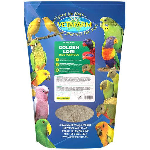 Vetafarm Golden Lori Rice