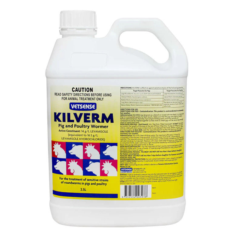 Vetsense kilverm Pig & Poultry Wormer