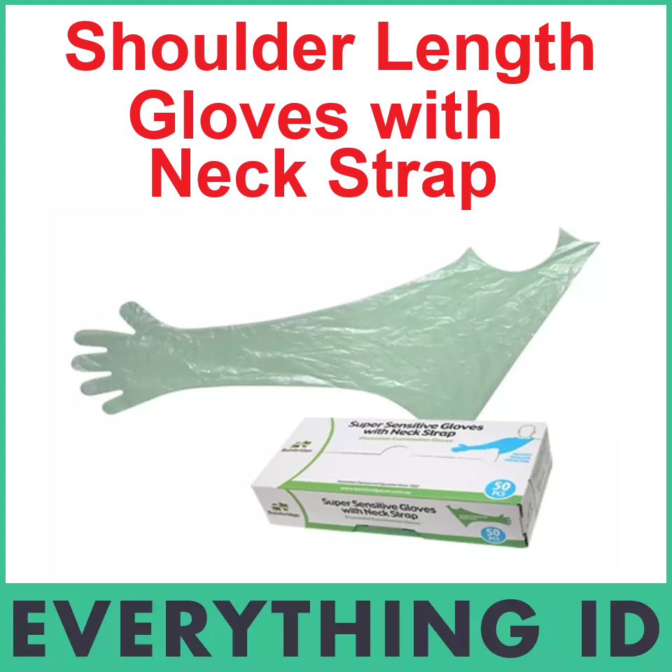 NECK STRAP SHOULDER LENGTH GLOVES