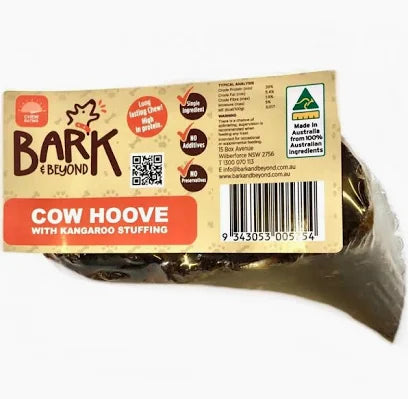 Bark & Beyond Beef Hoove with Kangaroo Stuffing
