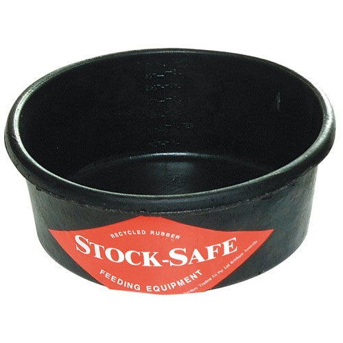 Stock Safe Feeding Bowl Rubber 2L