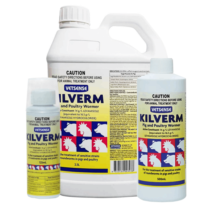 Vetsense kilverm Pig & Poultry Wormer