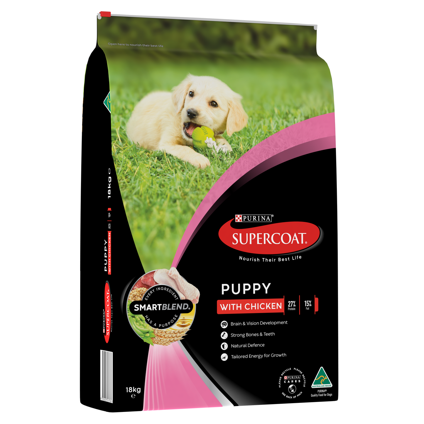 Purina Supercoat Puppy Dog Chicken 20Kg