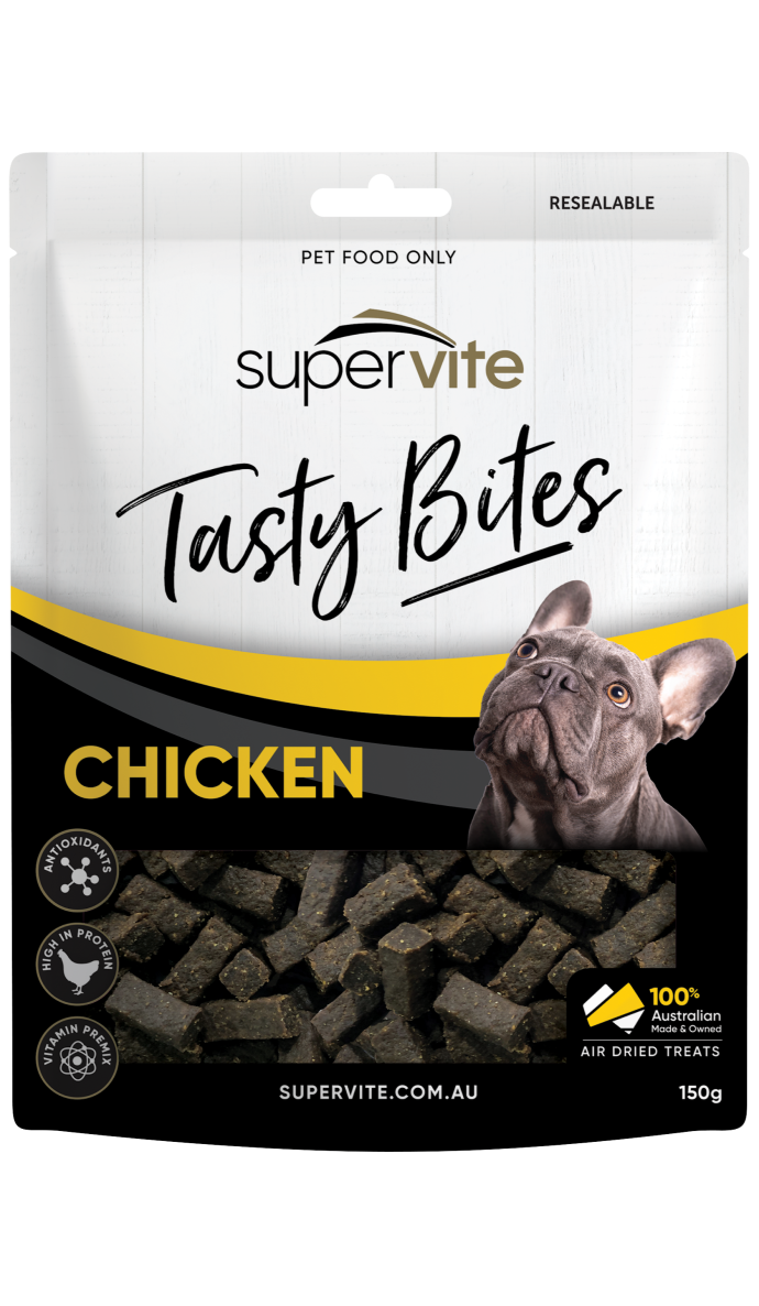 Supervite Tasty Bites Chicken 150g