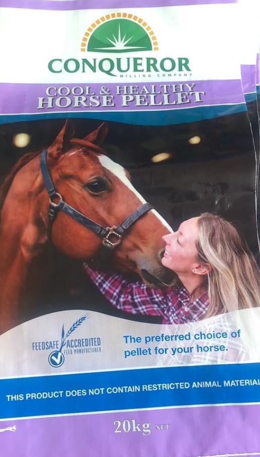 Conqueror Cool & Healthy Horse Pellet 20kg