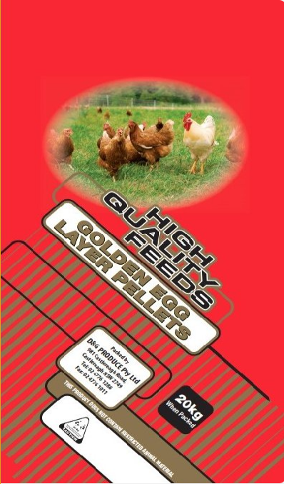 D&G Golden Egg Layer Pellets 20kg