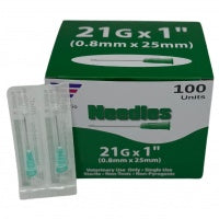 Saxon Needles 21G X 1" (Green)