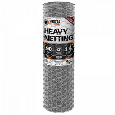 Whites Heavy Netting 50M / 90cm / 4cm / 1.4mm