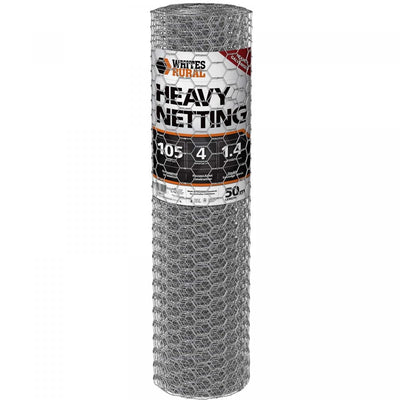 Whites Heavy Netting 50M / 105cm / 4cm / 1.4mm
