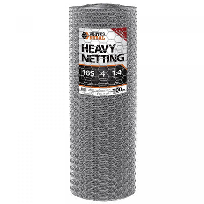 Whites Heavy Netting 100M / 105cm / 4cm / 1.4mm