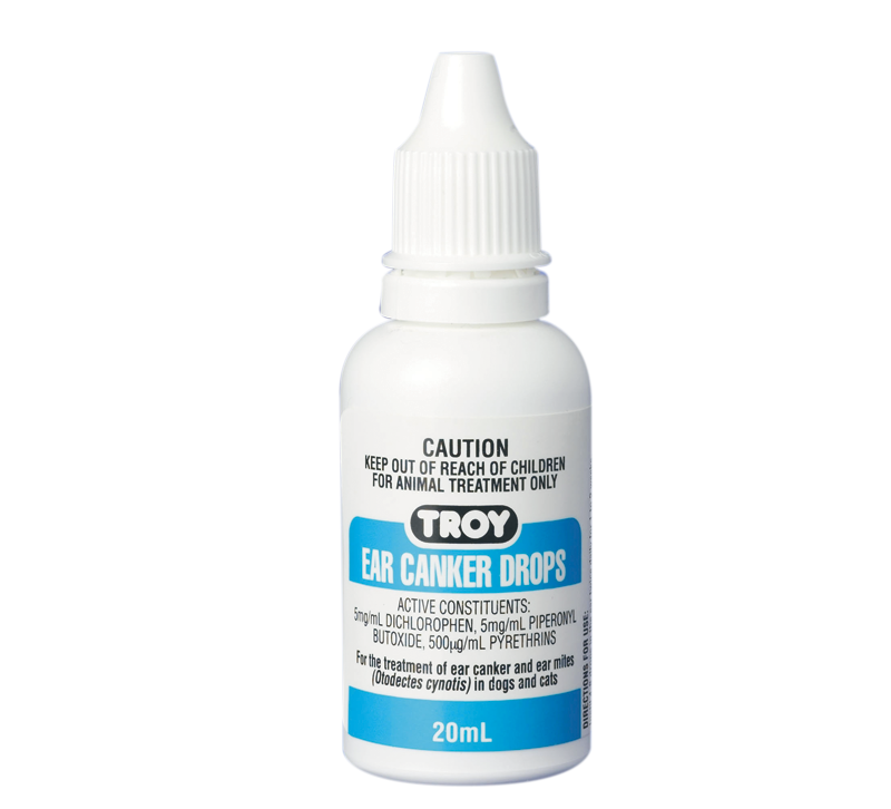 Troy Ear Canker Drops 20ml