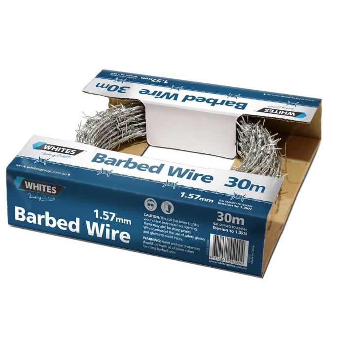 Whites Barbed Wire High Tensile 1.57mm