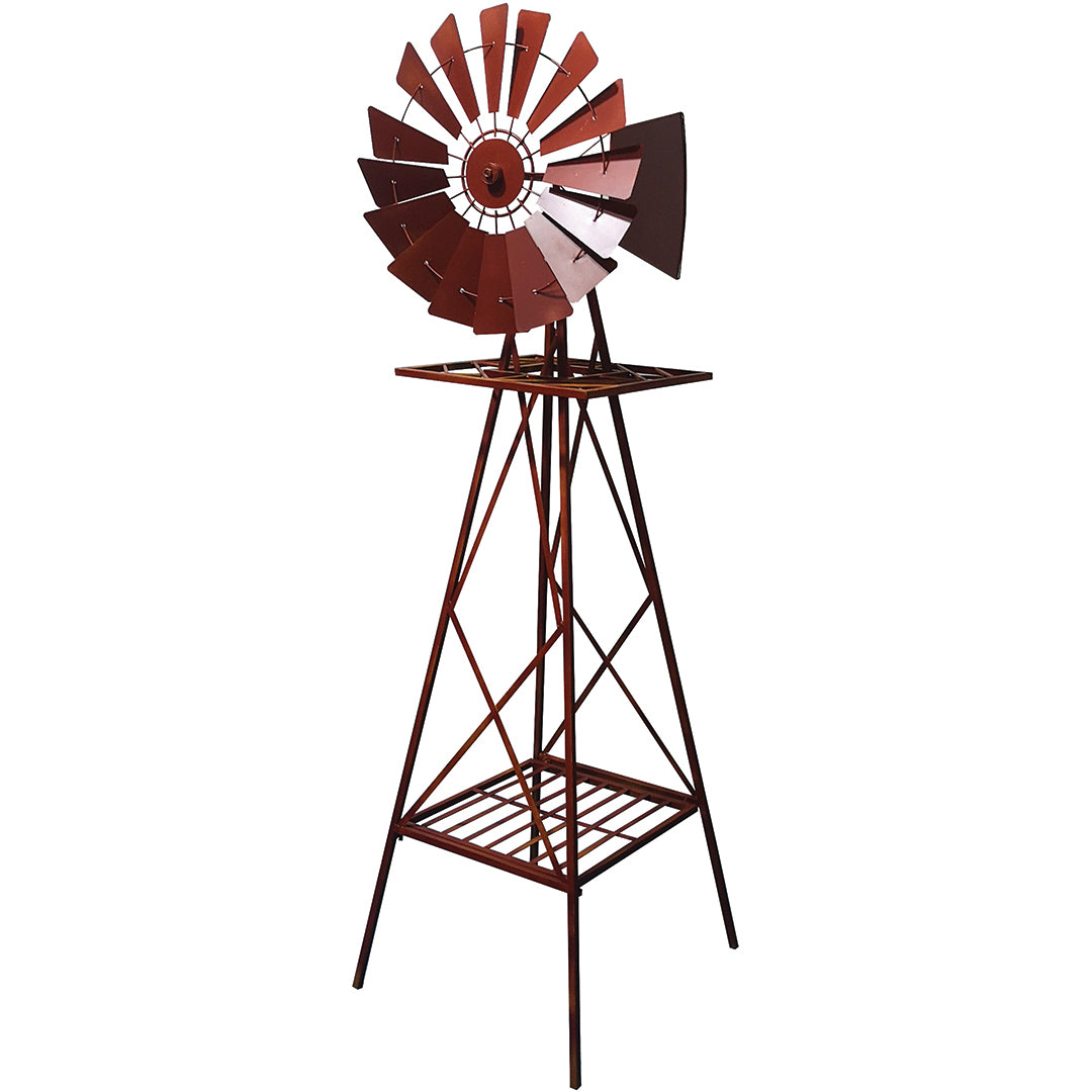 Greenleaf Rustic Metal Windmill 1600mm