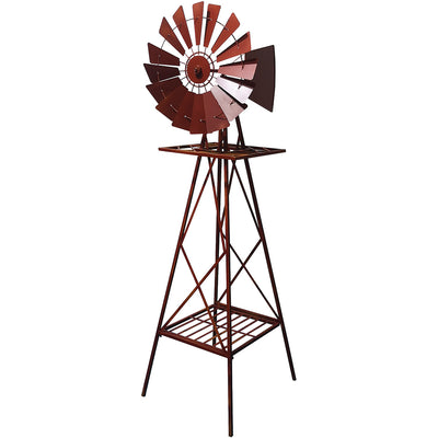 Greenleaf Rustic Metal Windmill 1600mm