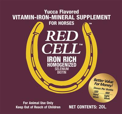 Red Cell Vitamin Iron Mineral Supplement 20L