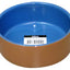 Pet One Bowl Terracotta Blue Glazed