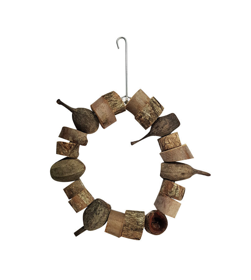 Budgie Ring natural bird toy