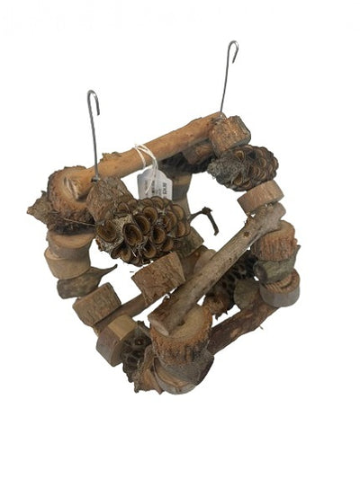 Budgie Barrel natural bird toy