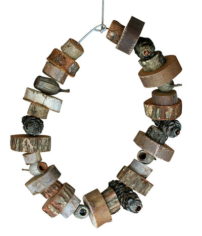 Large Ring natural bird toy
