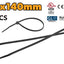 Cable Tie Black Nylon