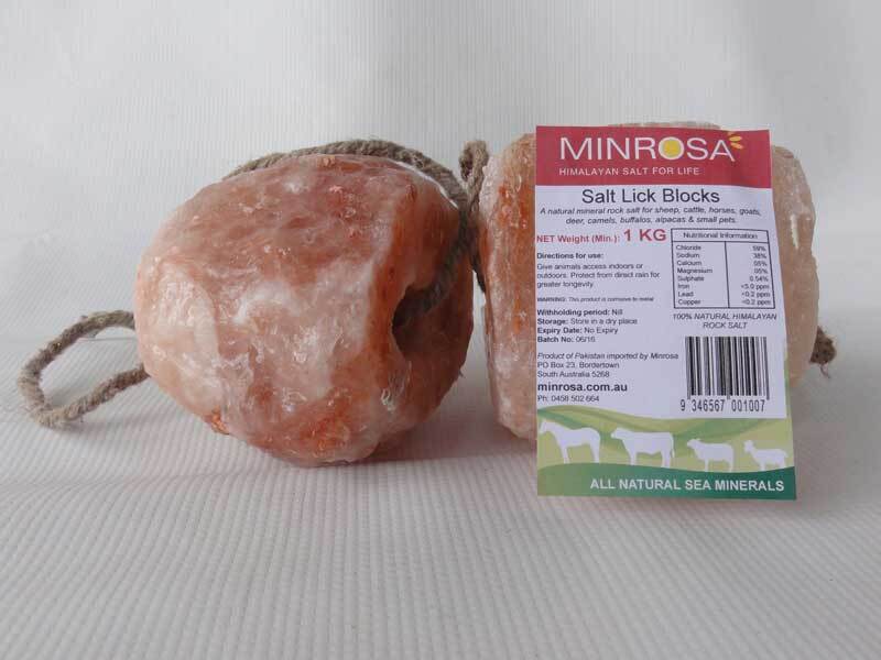 Minrosa Salt Roll W/Rope