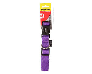 Pet One Collar Nylon Reflextive EXTRA LARGE- 40 X 65cm 25mm