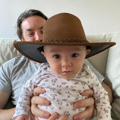 Kakadu Kids Soaka Hat Brown