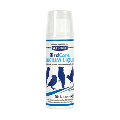 Vetsense BirdCare Liquid Calcium 125ml