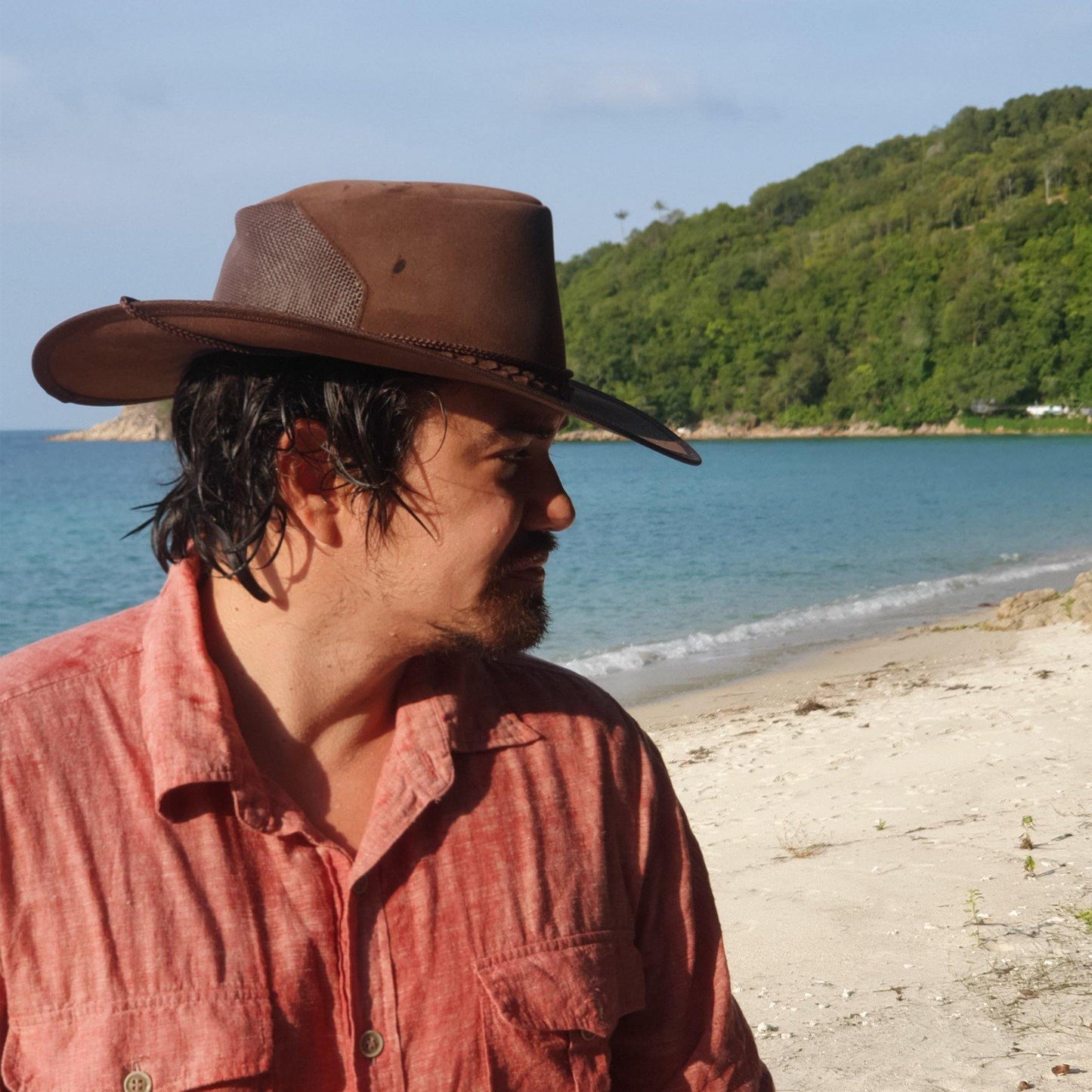 Kakadu Bourke Breeze Soaka Hat Brown